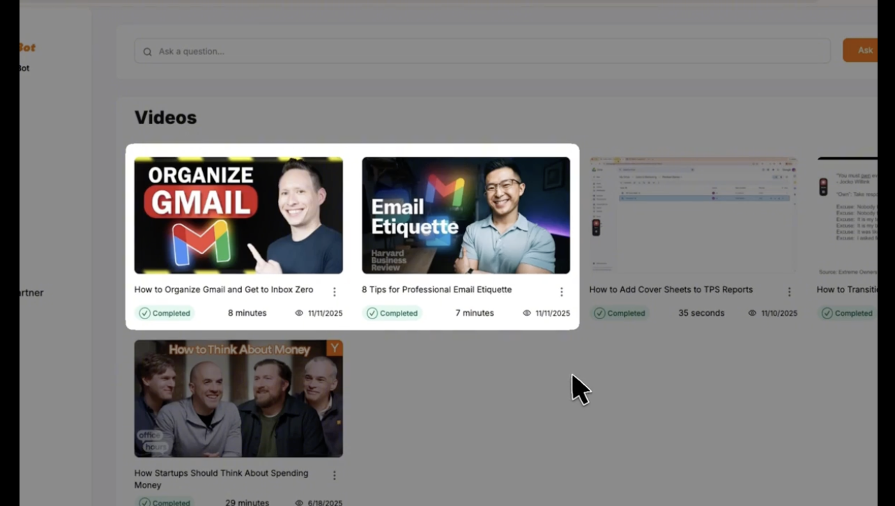 AI Courses with Quizzes